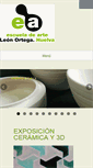 Mobile Screenshot of escueladeartedehuelva.com